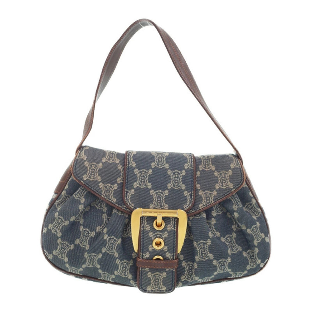Celine Paris Macadam Shoulder Bag